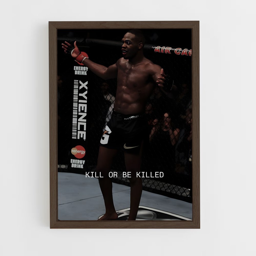 Poster Cage Royale – affiche MMA (vue 5)